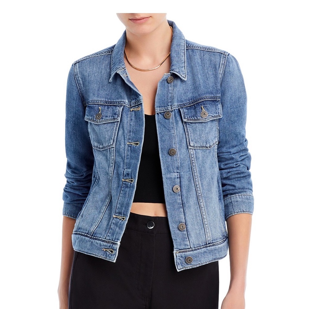 PAIGE Classic Blue Jean Jacket